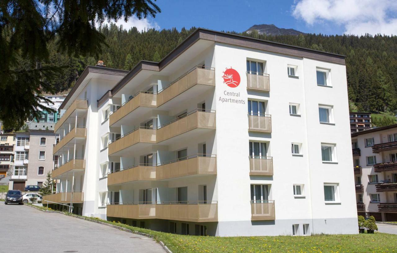 Central Apartments Давос Экстерьер фото